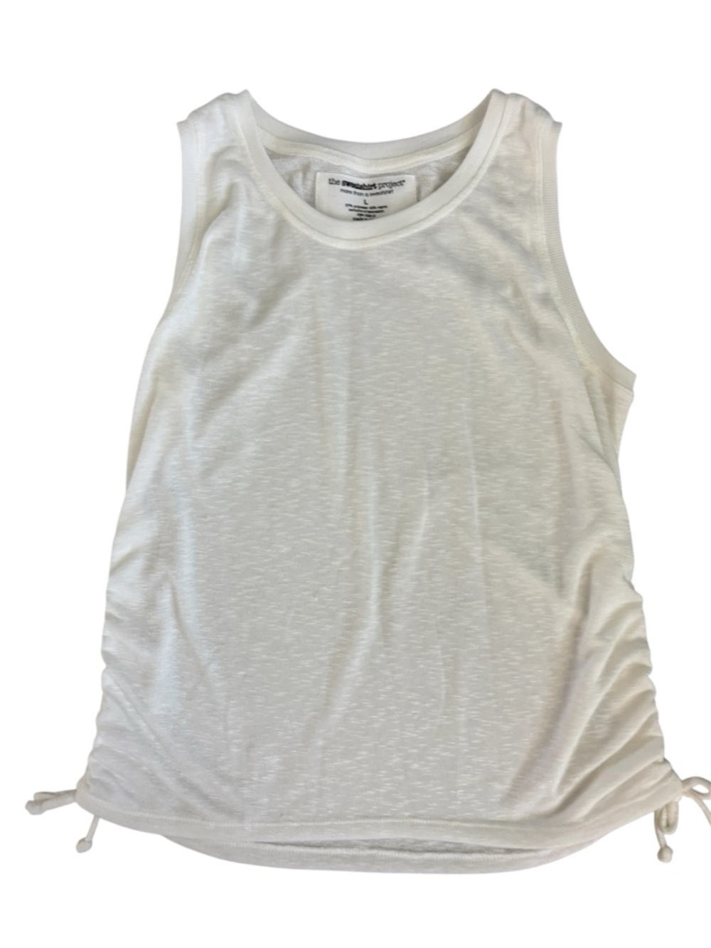 Sweatshirt Project sleeveless top women's size L